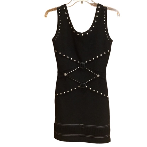 Andrea Isabelle Black Knit Dress Small - Picture 1 of 6